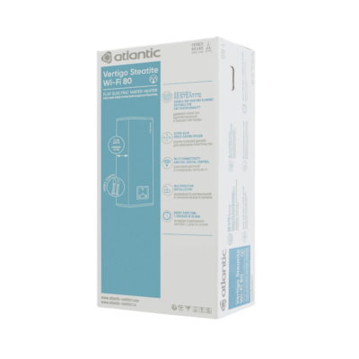 Бойлер Atlantic Vertigo Steatite WI-FI 100 ES-MP 080 2F220-S WD (2250W) silver (109092087) - Зображення 5