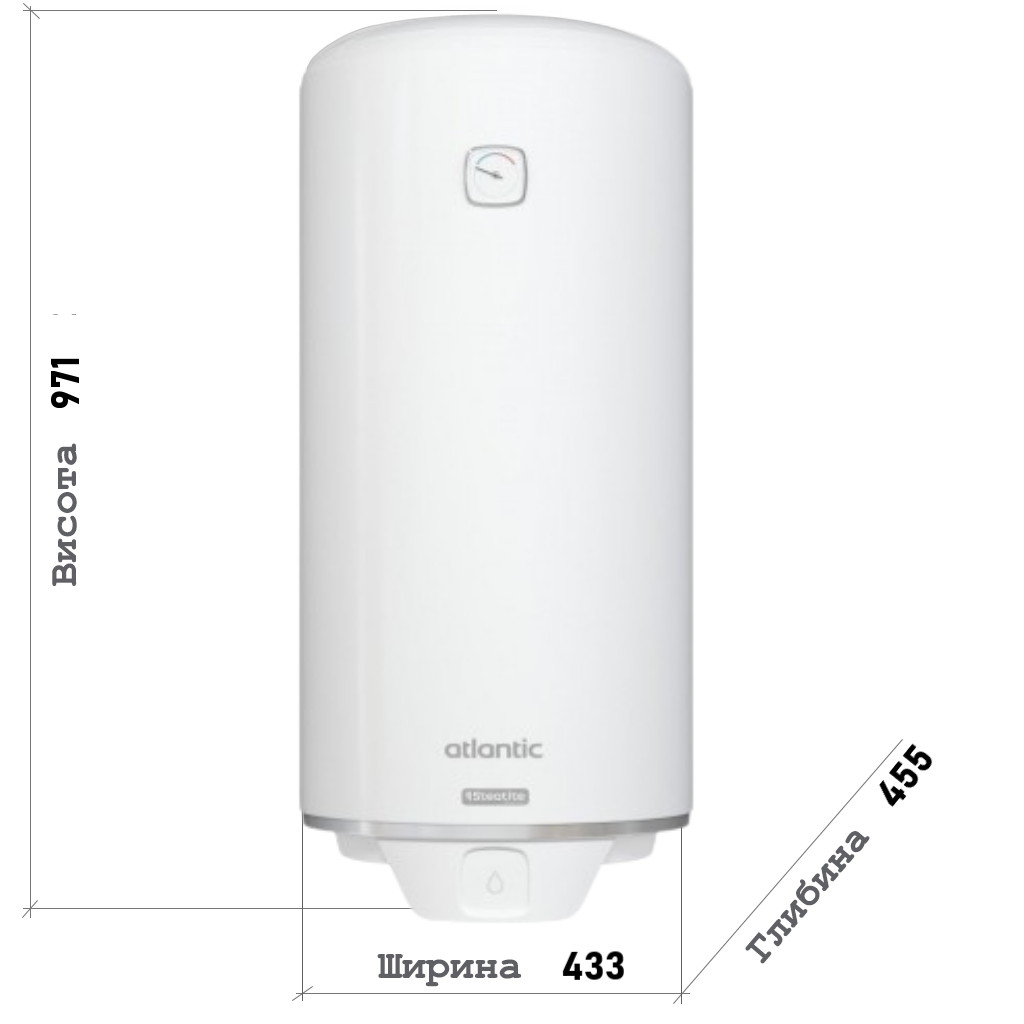 Бойлер Atlantic Steatite EGO VM 100 D400S-1-BC (44591100)