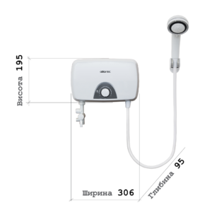 Проточный водонагреватель Atlantic Ivory IV202 SB 7.0 kW