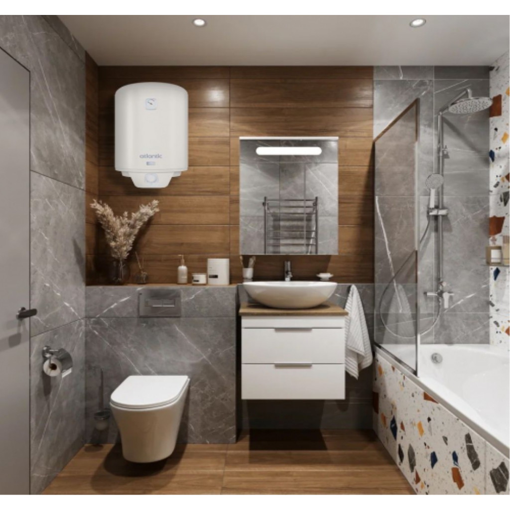 Бойлер Atlantic OPro Turbo VM 050 D400S-2-B 2500W (61992050) - Зображення 7